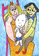 Kundenspezifische Geburtsmitteilung , individuelles Design Geburt Geburt Storch-Baby schwangere Mädchen
